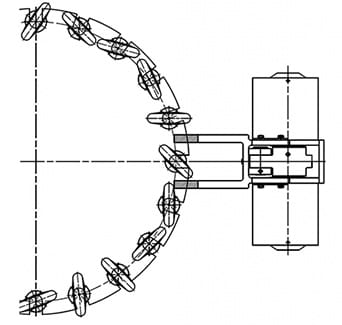 Example of standard mounting1